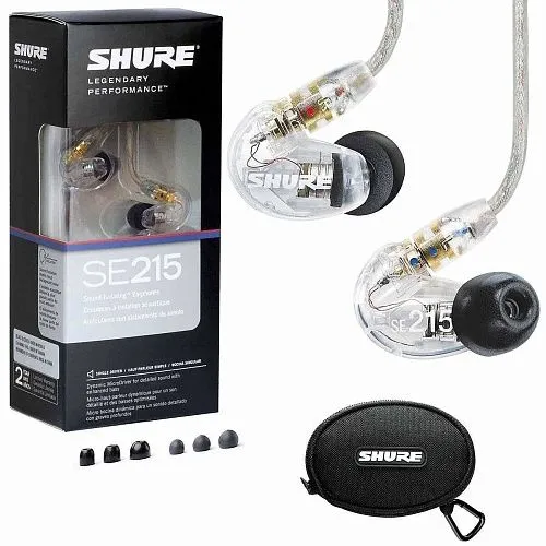 Shure AONIC SE215DYCL+UNI-EFS Наушники-вкладыши динамические.