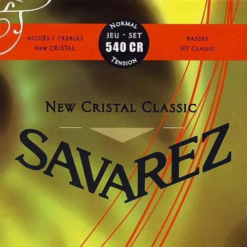 Savarez 540CR Cristal Classic Red Комплект струн для классической гитары.